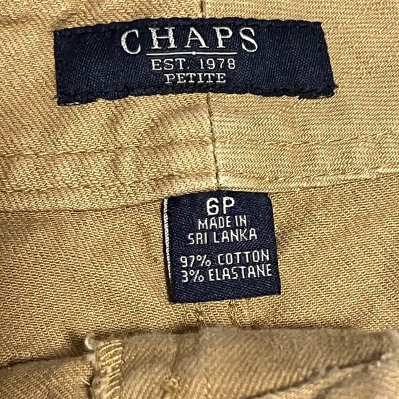 Chaps Khaki Skirt - Picture 4 of 6